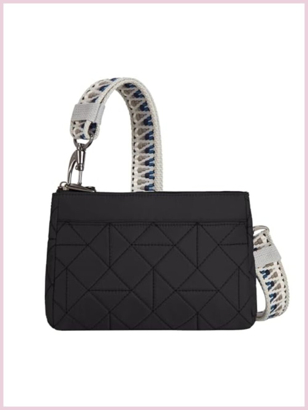 Anti-Theft Boho Clutch Crossbody Bag RFID Slash Resistant Travel Purse